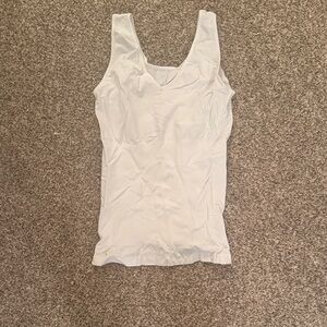 Classic White Sleeveless Top